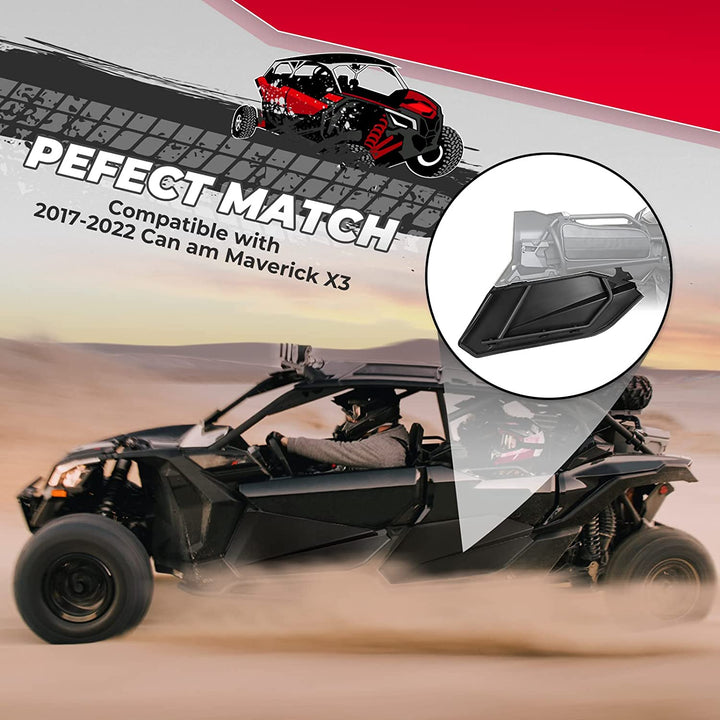 Front Bumpers & Lower Door Inserts For Can-Am Maverick X3 MAX - Kemimoto