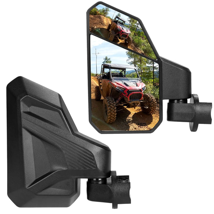 Door Mirrors 2-Segment Convex for Polaris RZR XP 1000 /4 2024-2025 - Kemimoto