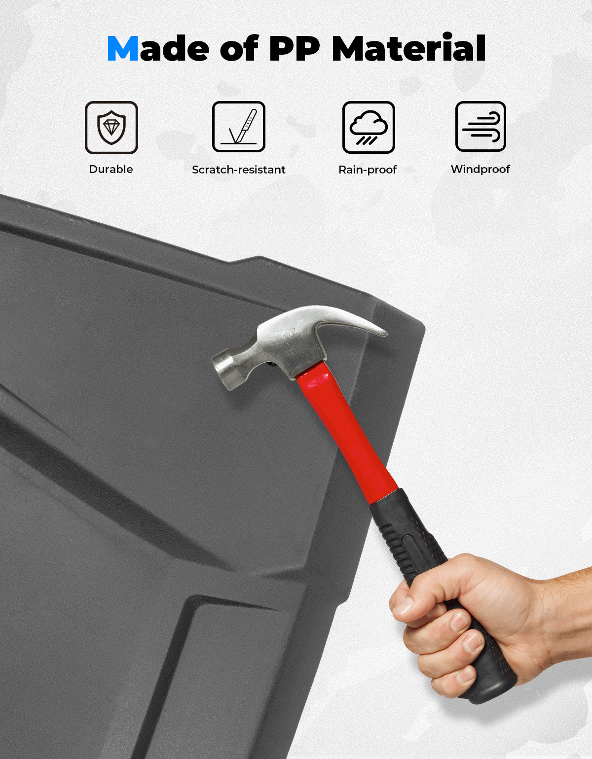 Combination Roof Top for Polaris RZR Trail S 900/ 1000 - Kemimoto