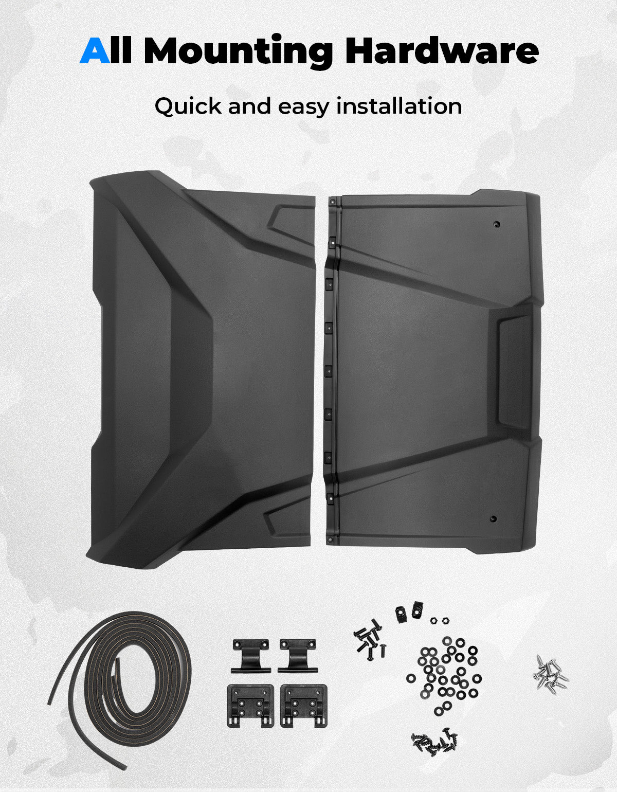 Combination Roof Top for Polaris RZR Trail S 900/ 1000 - Kemimoto