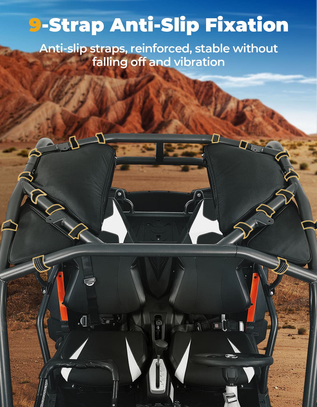 Roof Bag 1680D Waterproof for CFMOTO ZForce 500 | 800 | 1000 - Kemimoto