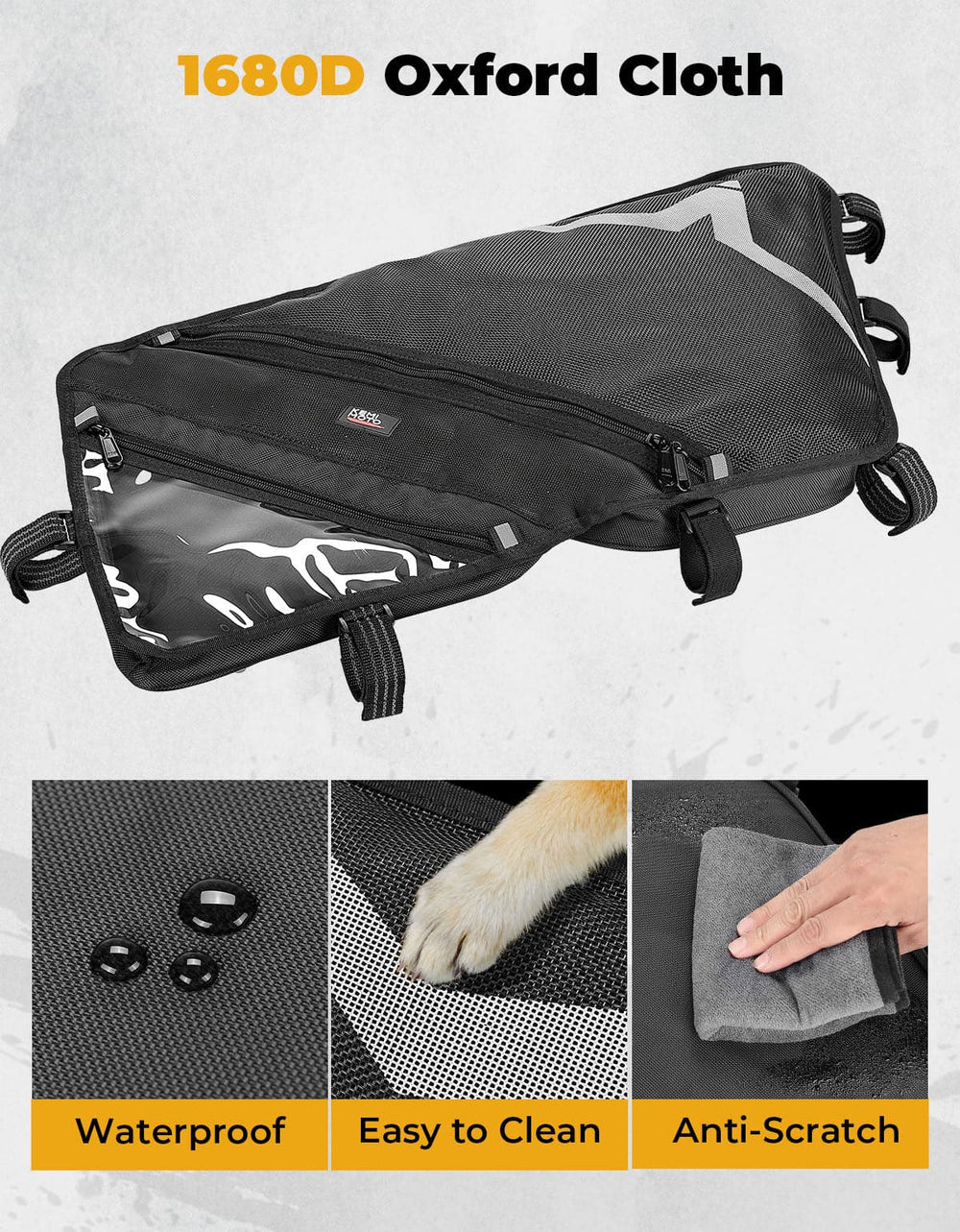 Roof Bag 1680D Waterproof for CFMOTO ZForce 500 | 800 | 1000 - Kemimoto