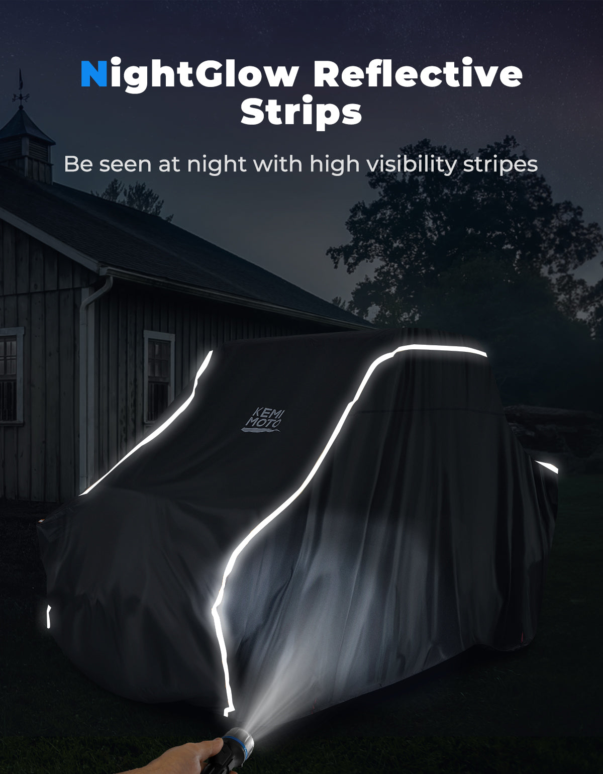 2-Seater UTV Cover Waterproof for RZR | Ranger | Maverick | ZForce - Kemimoto
