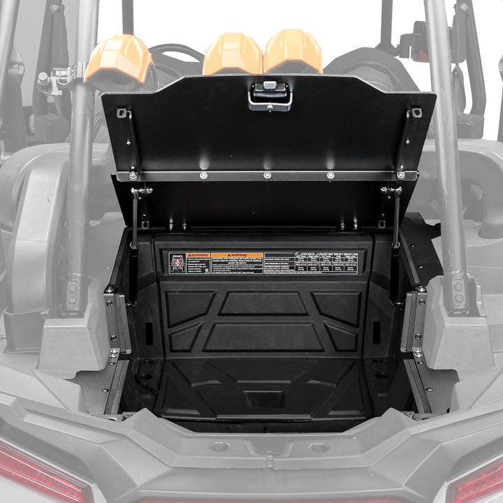 Aluminum UTV Trunk Bed Enclosure for Polaris RZR 1000 2014-2023 - Kemimoto