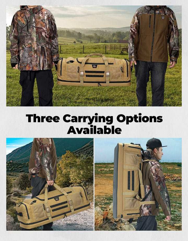 78L Hunting Duffle Bag Large Capacity Travel Gear