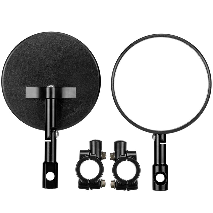 CNC Aluminum Bar End Side Mirror for 22-23mm Handlebar Diameter - Kemimoto