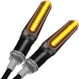 4782LM Luces de señal de giro para motocicleta, 2 piezas