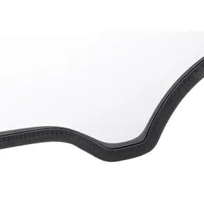 A Full-Length Rubber Seal Cushions the Lower Edge