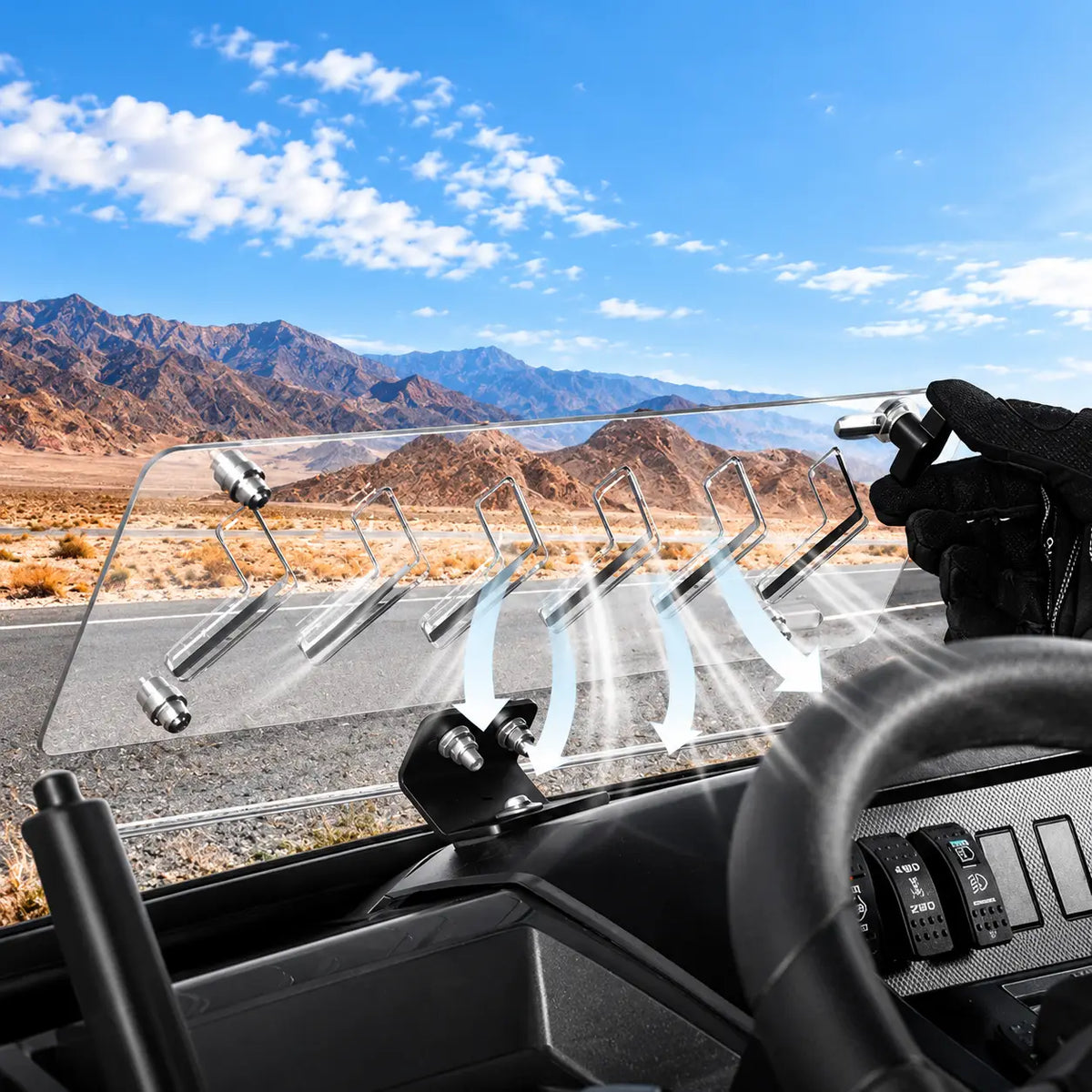 Adjustable Air for Warmer Conditions