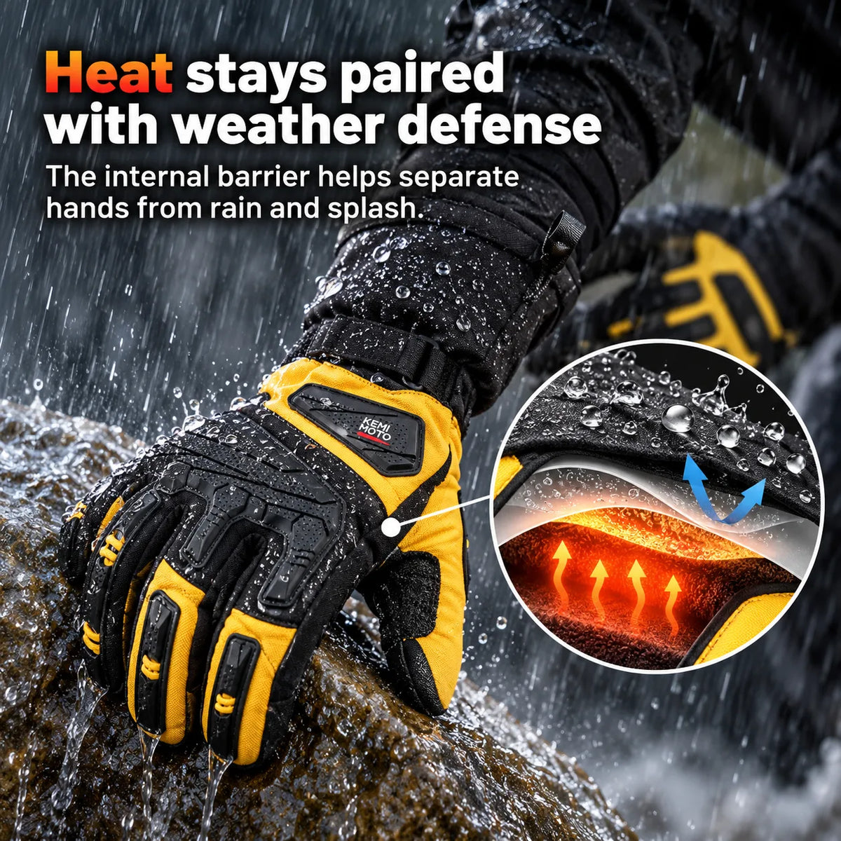 Heat stays paired with weather defense