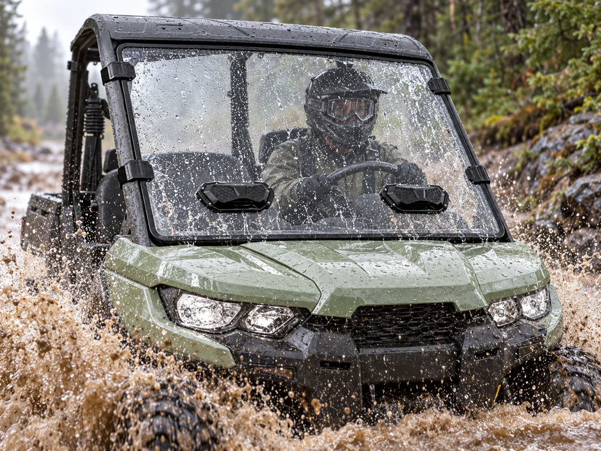 Wet-Trail Spray — polycarbonate and glass, Weather, Work