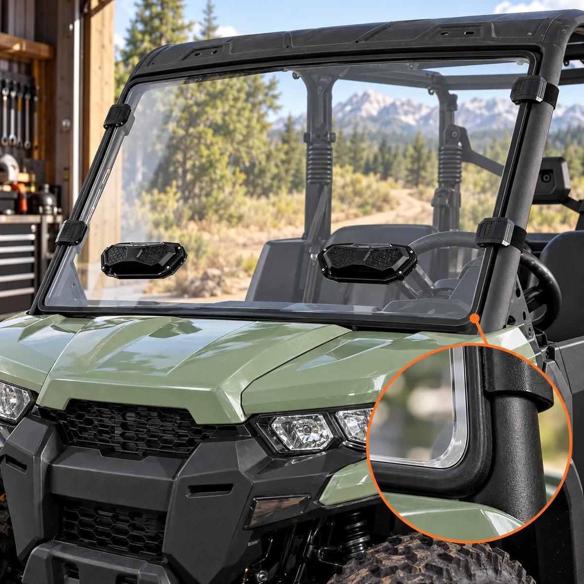 Cab Profile Guides the Match — With Clearance in View
