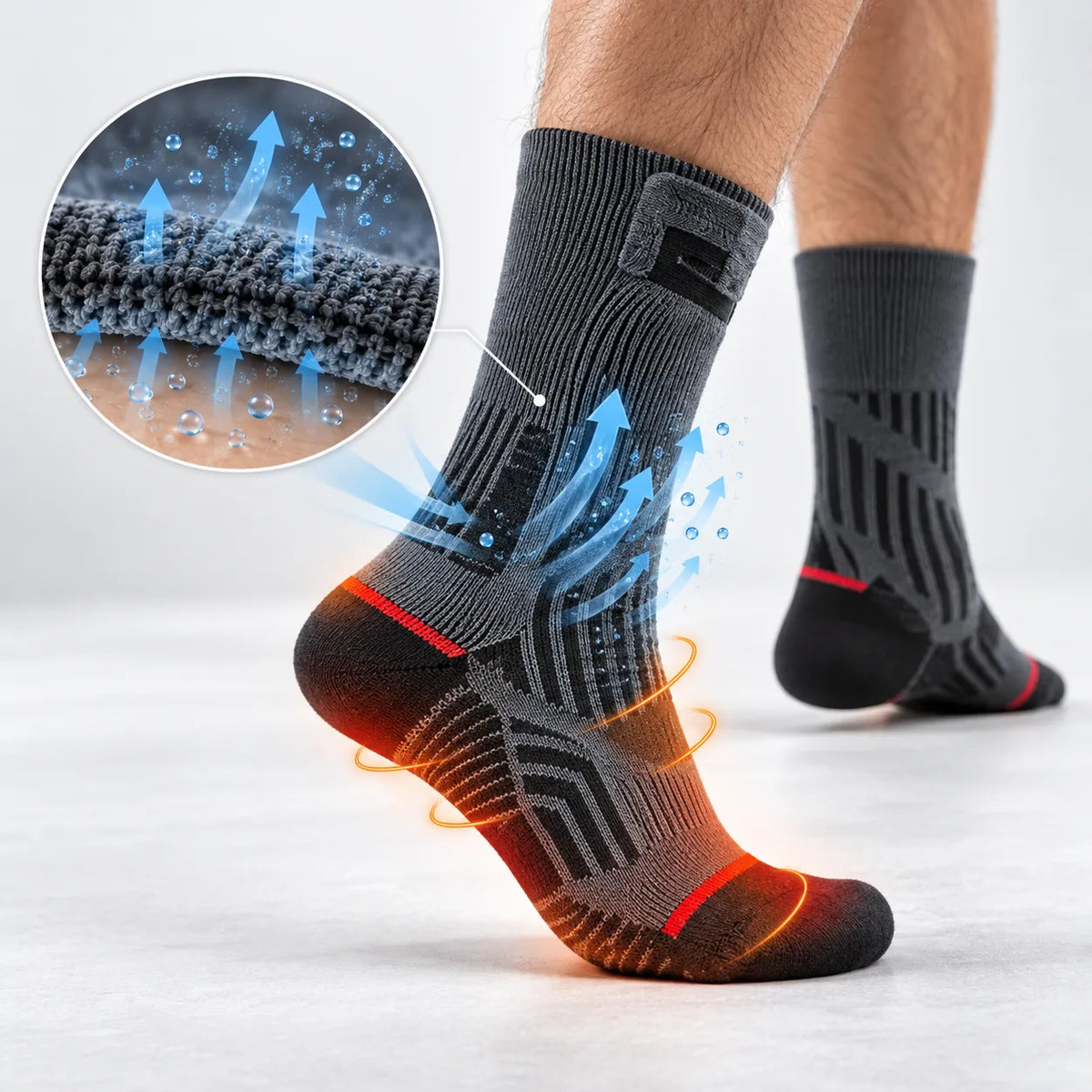 Moisture management supports comfort