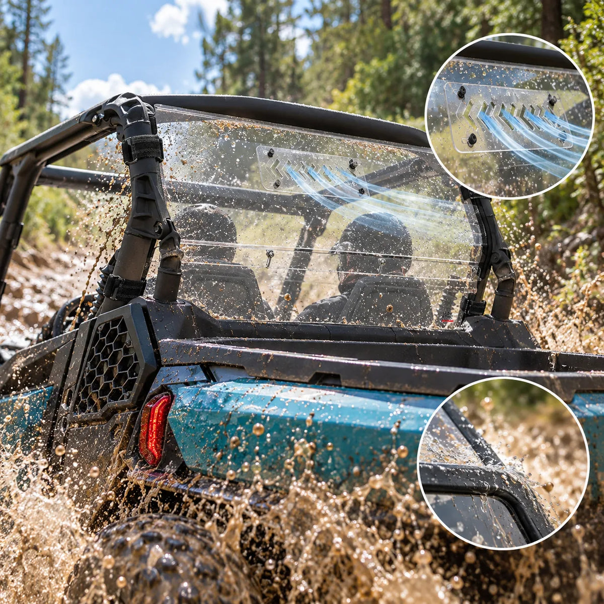 Protection Focused on Occupied Space — windshield use through