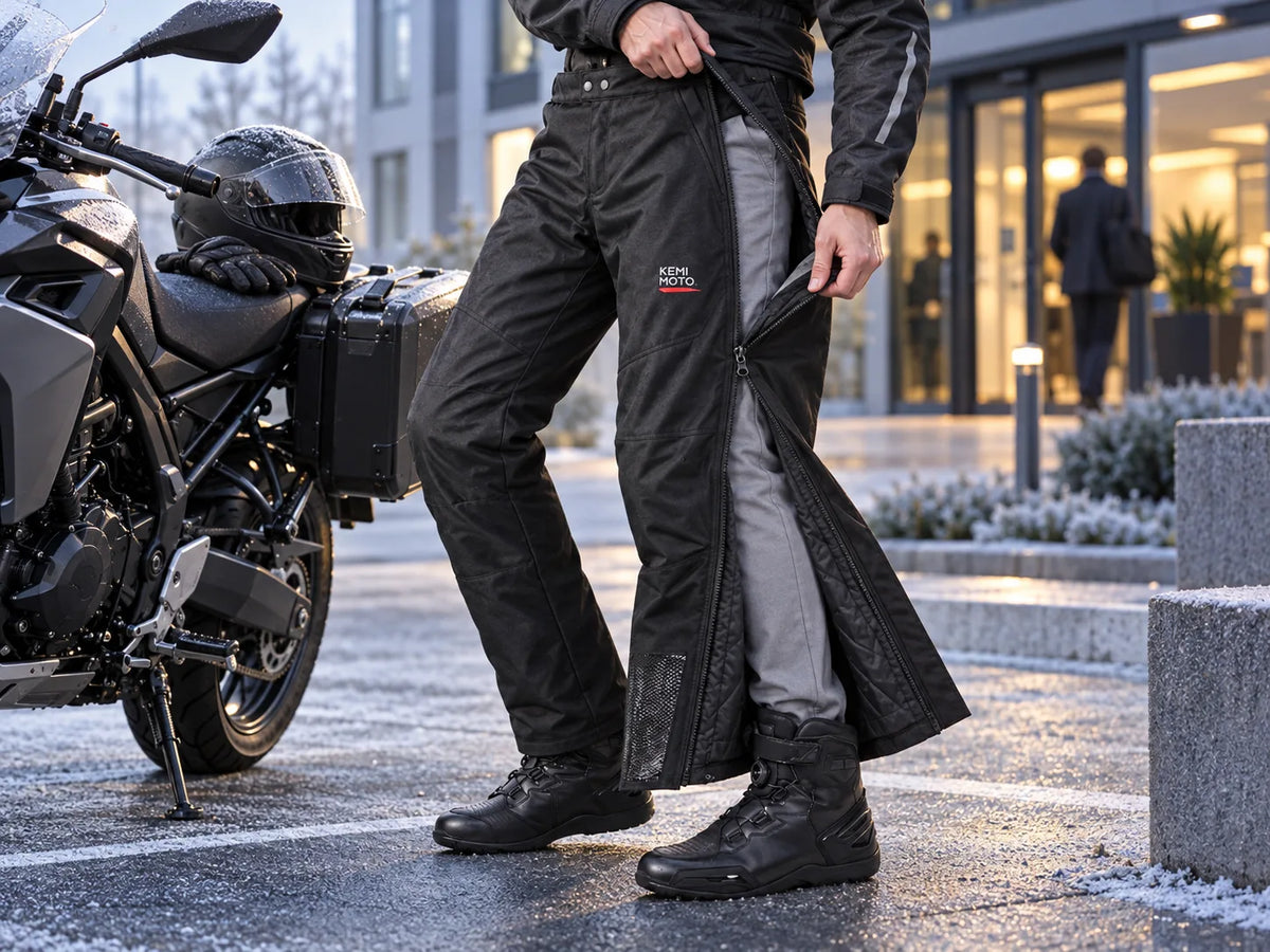 Cold Motorcycle Commuting