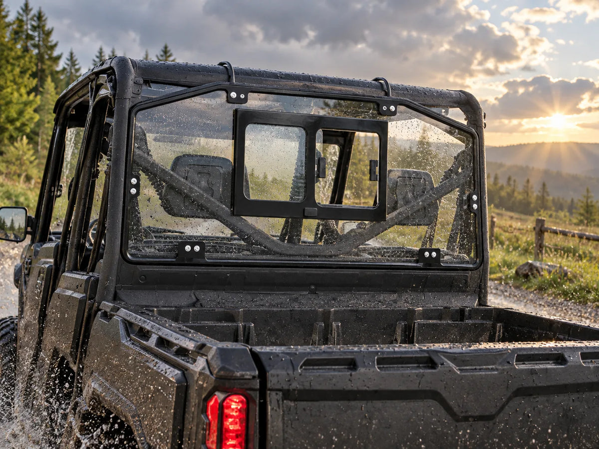 Farm-Road Weather — glass and steel and scratch resistance