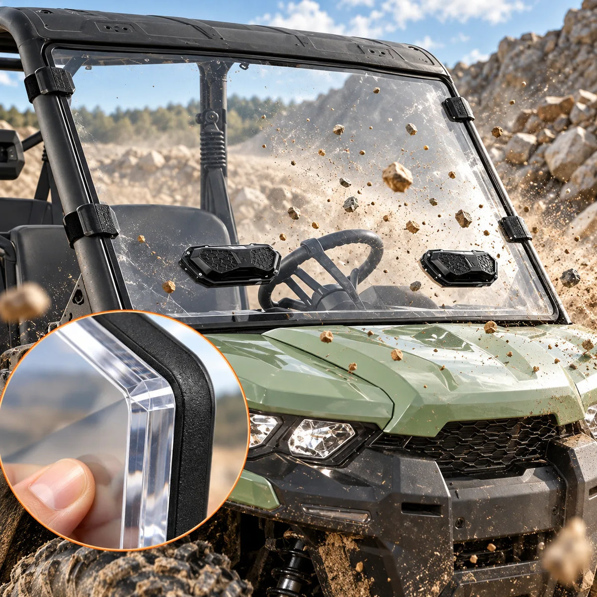 Material Chosen for the Work — windshield use on repeated work