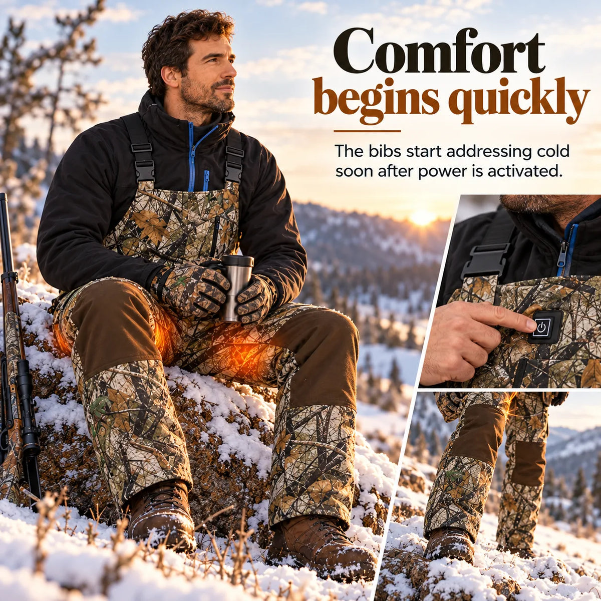 Comfort begins quickly