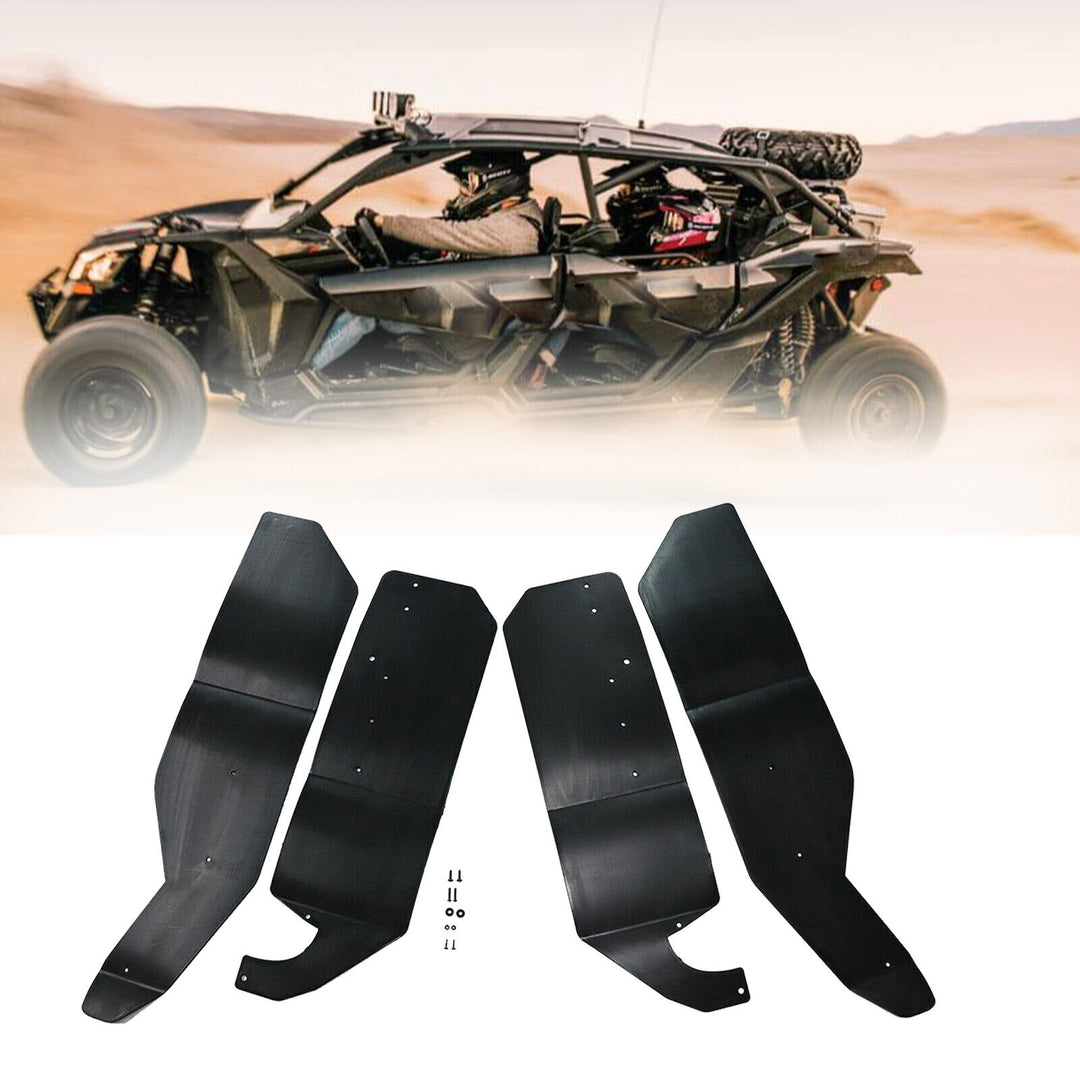 Extended Fender Flares Mud Flaps for Can-Am Maverick 1000R/MAX - Kemimoto