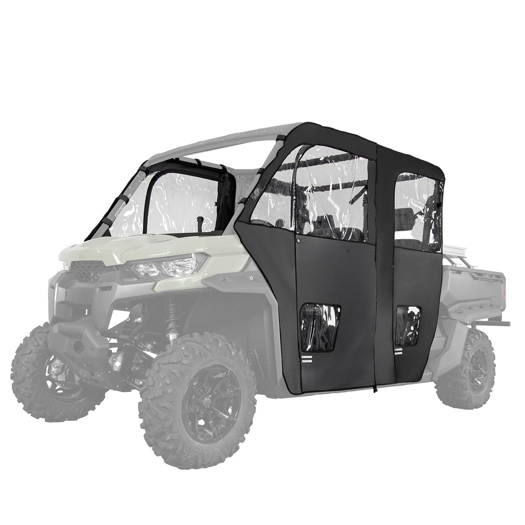 Soft Cab Enclosure Doors for Can-Am Defender Max - Kemimoto