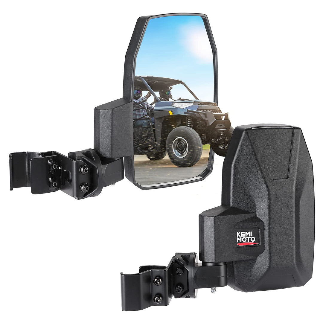 Upgraded UTV Wider Pro-Fit Side Mirrors for Polaris / Can-Am