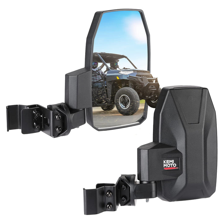 Upgraded UTV Wider Pro-Fit Side Mirrors Fit Polaris / Can-Am