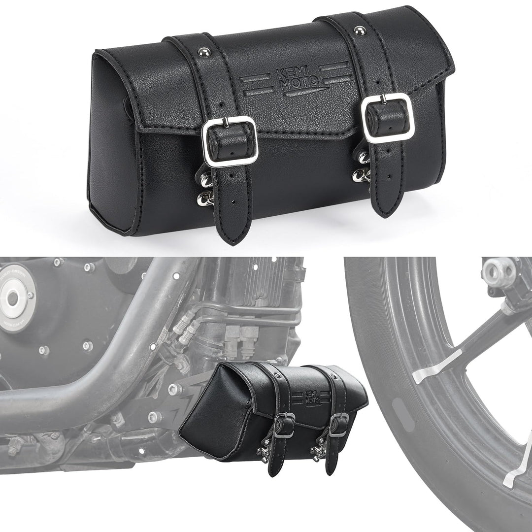 Motorcycle Down Tube Bag for Sportster XL 1200 Iron 883 50 - Kemimoto