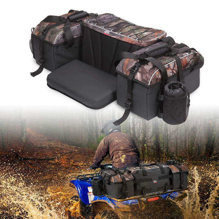 67L ATV Waterproof Storage Bags With Thicker Seat - Kemimoto