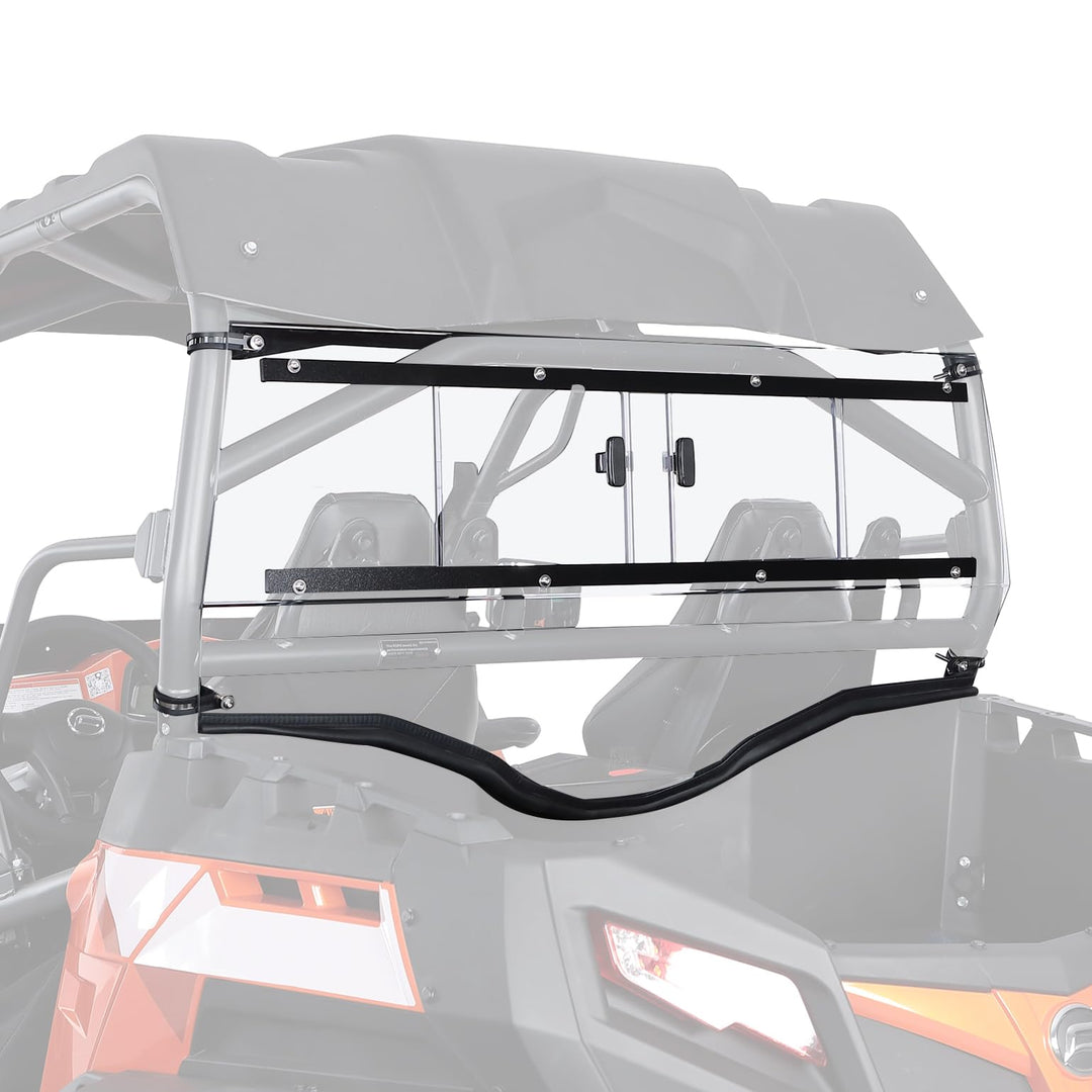 2-IN-1 Rear Windshield for CFMOTO ZForce 800EX / 500EX / 1000 - Kemimoto