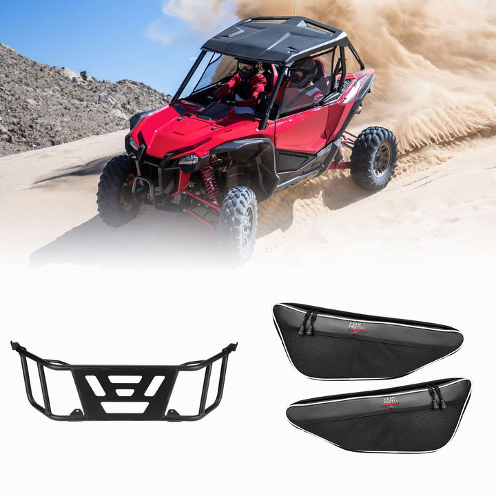 Door Bags & UTV Bed Tailgate Fit Talon 1000r 1000x 1000x-4 - Kemimoto