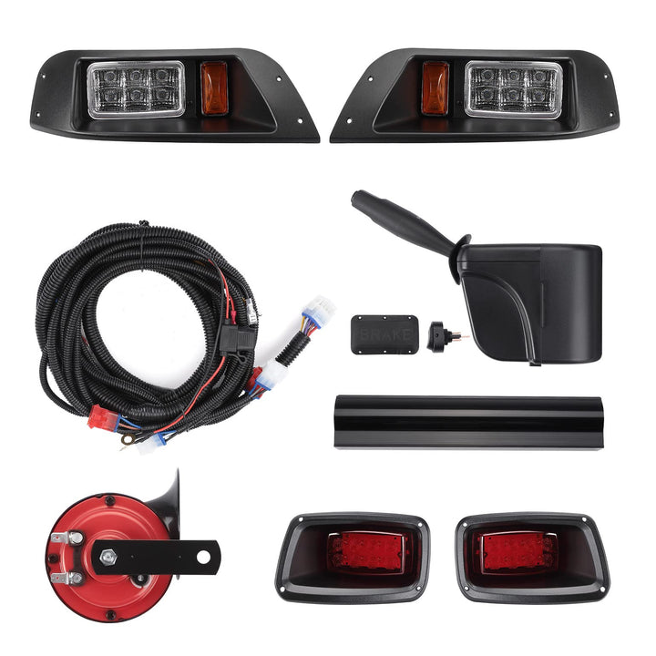 12V Deluxe Golf Cart LED Light Kit Fit EZGO TXT 1996-2013