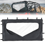 Ventana trasera flexible enrollable para UTV Honda Pioneer 1000-6