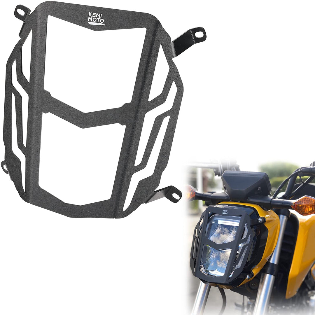 Motorcycle Front Headlight Cover Fit GROM MSX125 2022 2023 - Kemimoto