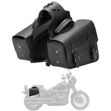 11L Leather Saddlebags for Sportster 883 1200 Softail