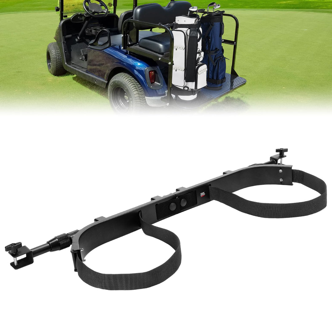 Golf Cart Bag Holder Bracket for Most 2+2 Seat - Kemimoto