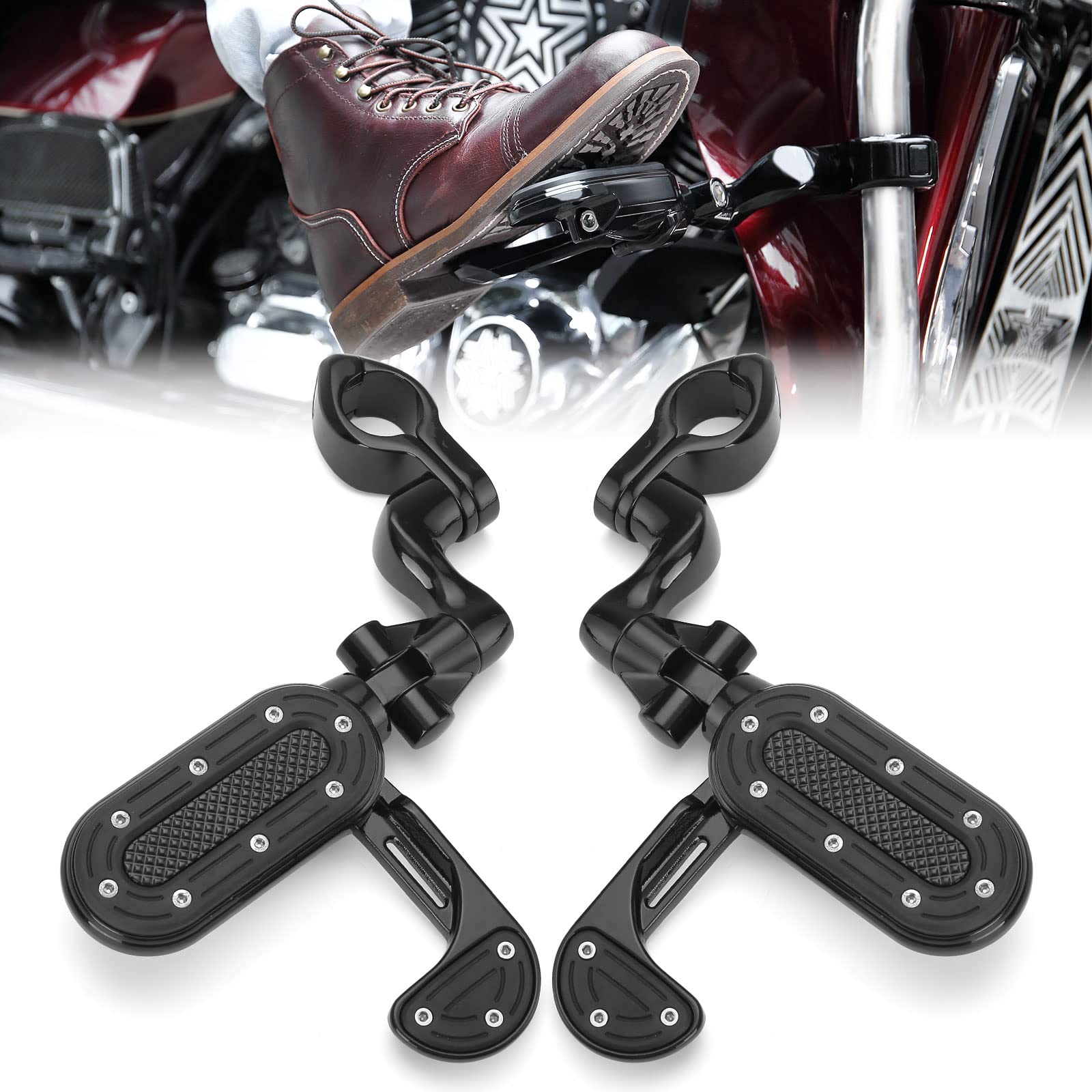 Motorcycle Highway Pegs for 1.25