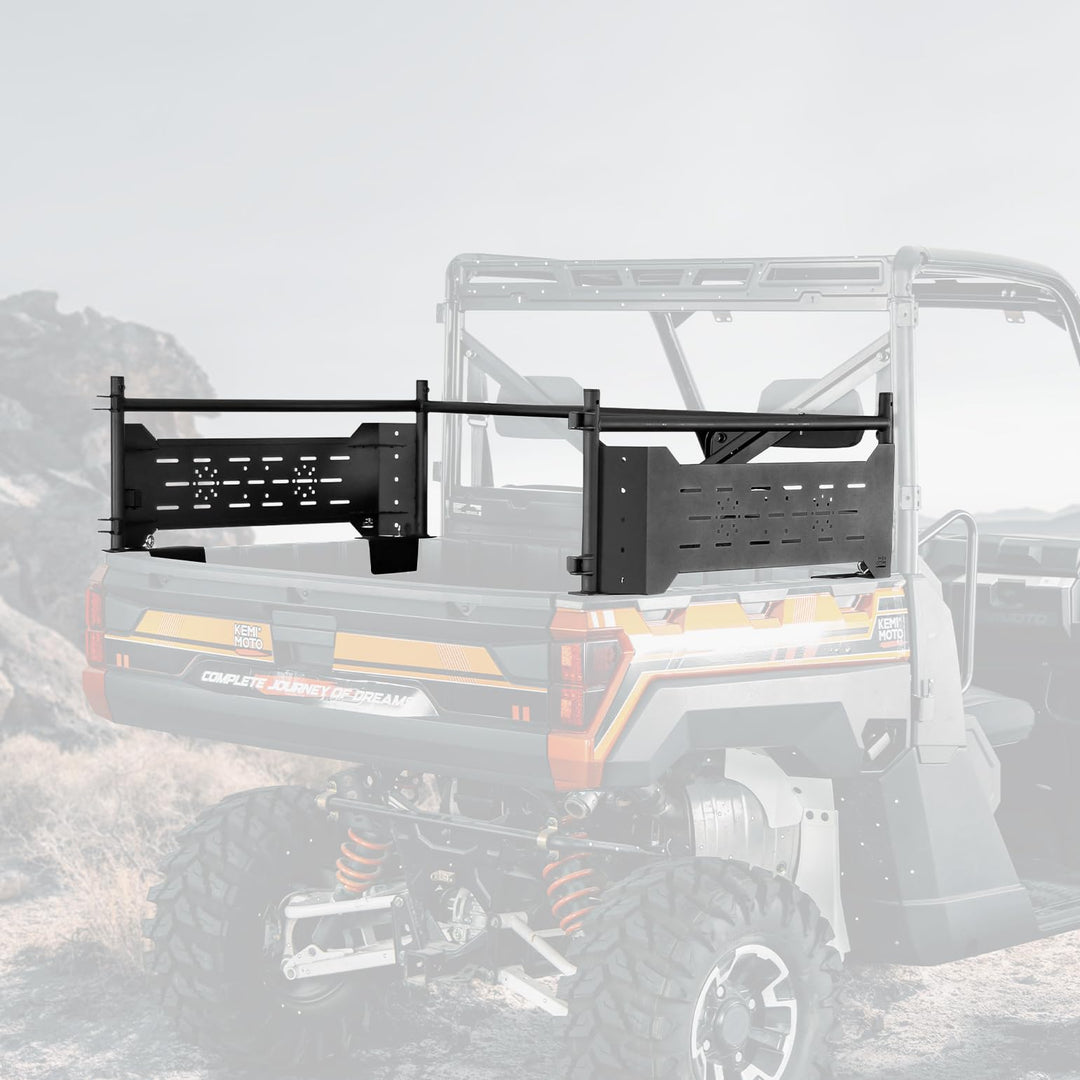 kemimoto Rear Cargo Rack Compatible with Polaris Ranger