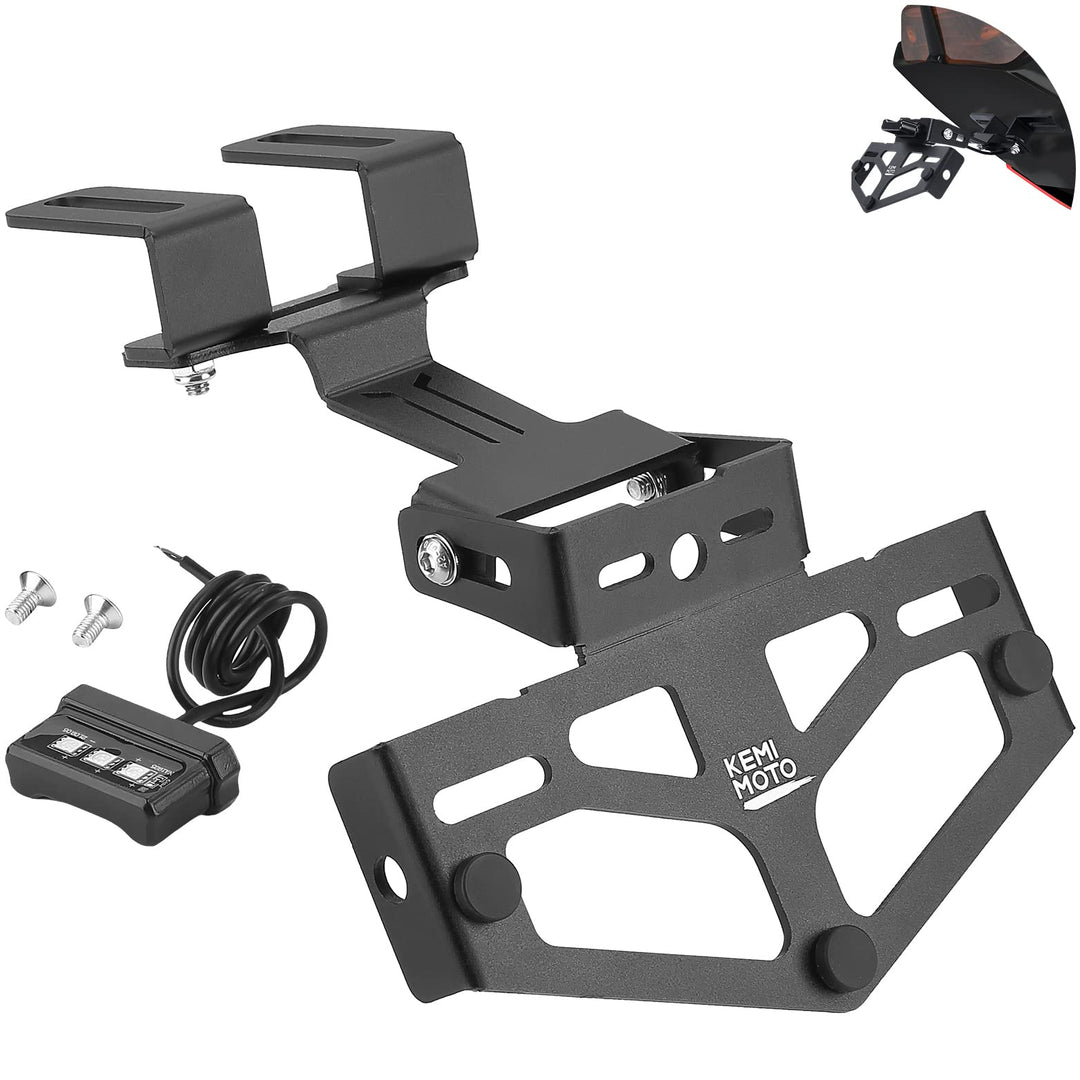 Motorcycle License Plate Bracket – Kemimoto