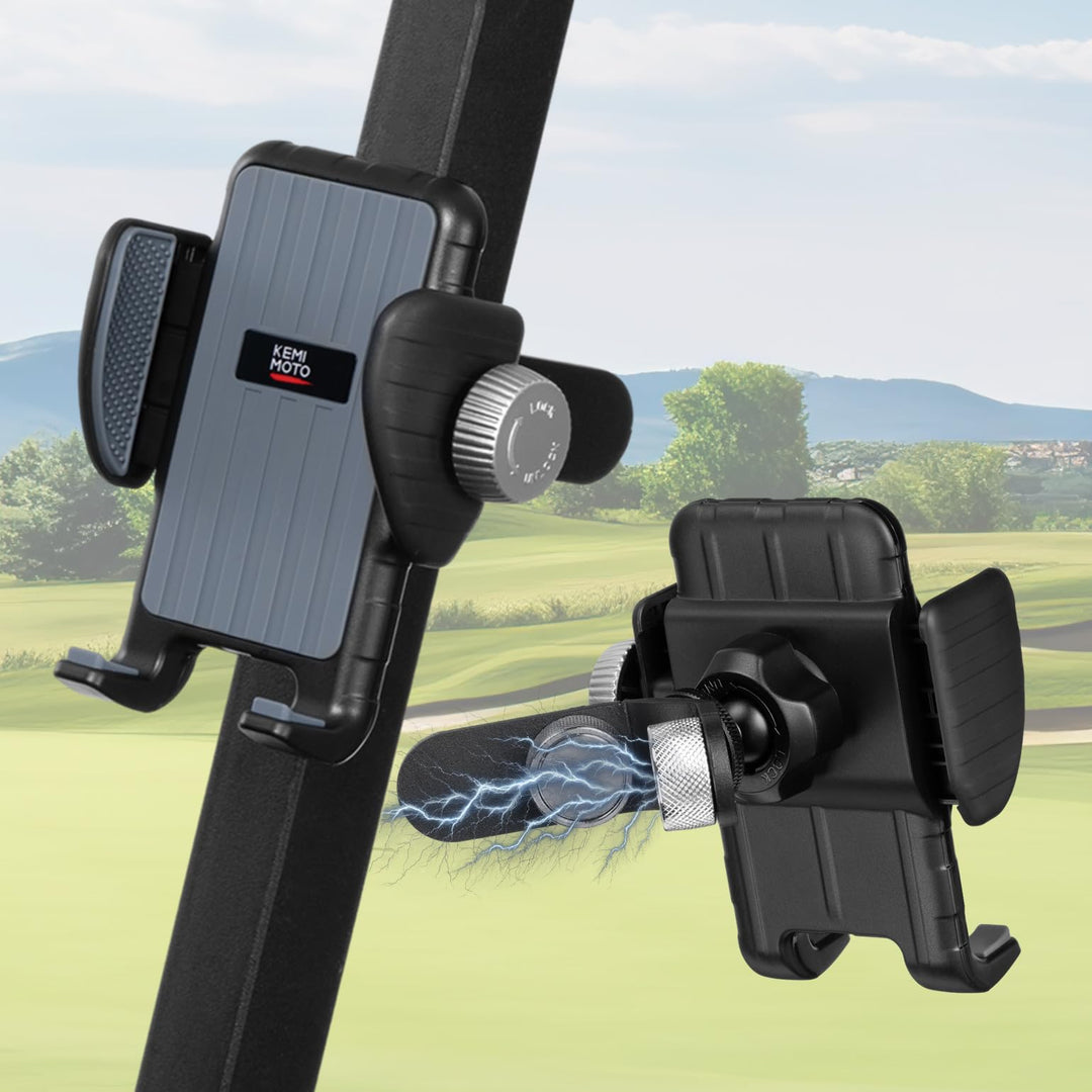 Phone Holder for EZGO/ Club Car/ Drive Golf Cart - Kemimoto