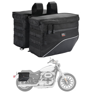 Upgrade Motorcycle 26L Universal Middle-Sized Saddle Bags-NEWFLASH