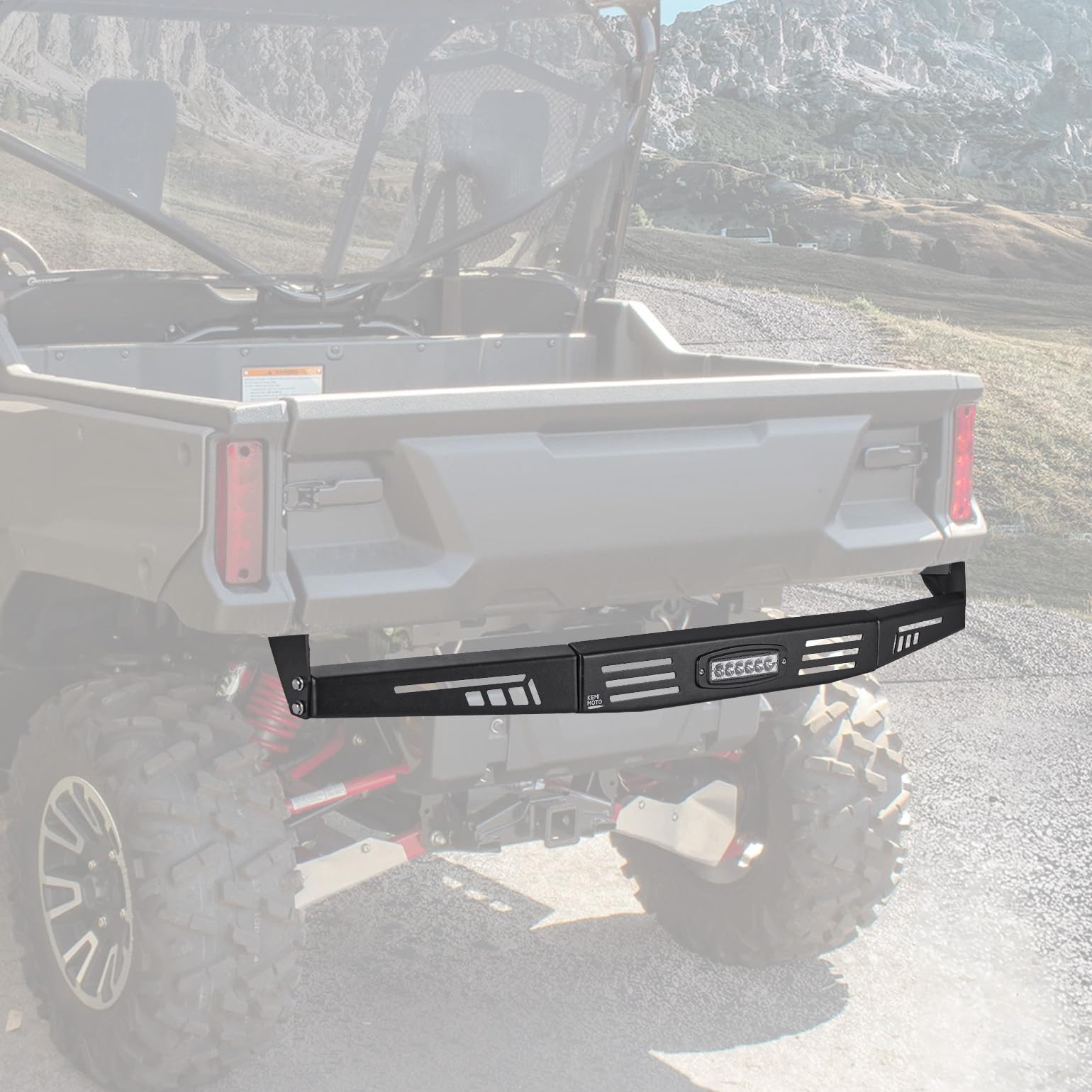 Rear Bumper for Pioneer 1000 1000-6 - Kemimoto