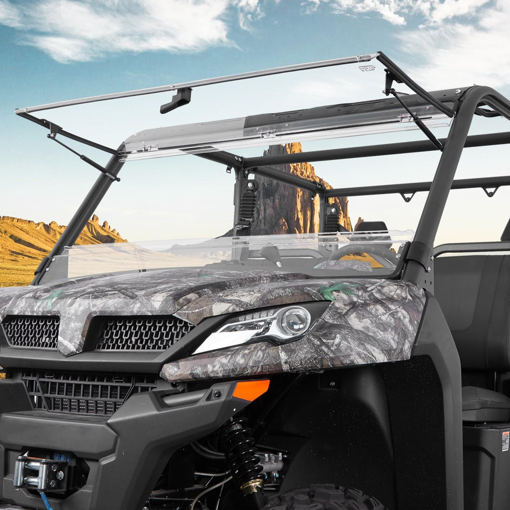 CFMOTO UForce 1000 Flip Up Windshield – Kemimoto