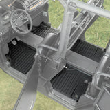4PCS TPE Floor Mats Anti-Slip for Can-Am Defender Max HD7|8|9|10