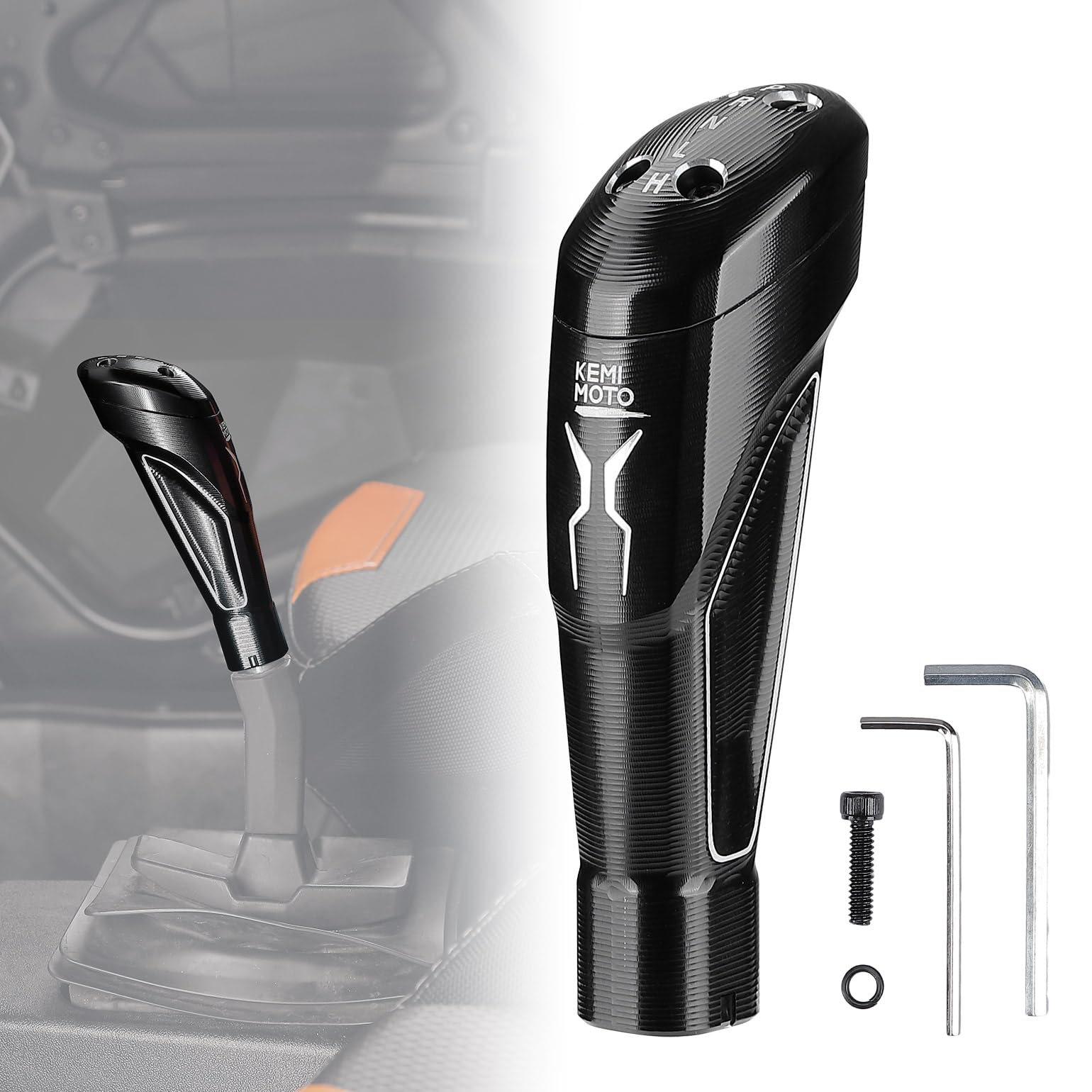 Aluminum Shift Knob Grip Gear Selector Shifter for RZR XP 1000 /PRO XP ...