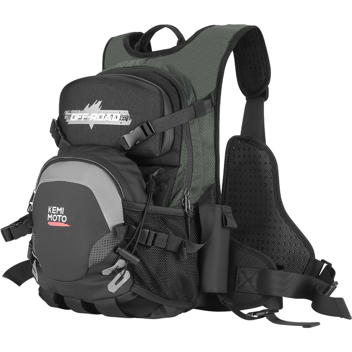 15L Motorcycle Backpack with 3L Hydration Pack
