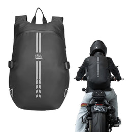 Motorcycle Backpack, 40L Waterproof Helmet Bag - Kemimoto