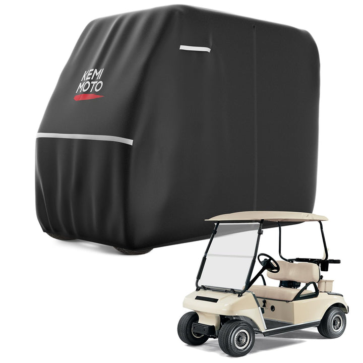 600D Waterproof Cover for EZGO Club Car 2 Passenger - Kemimoto