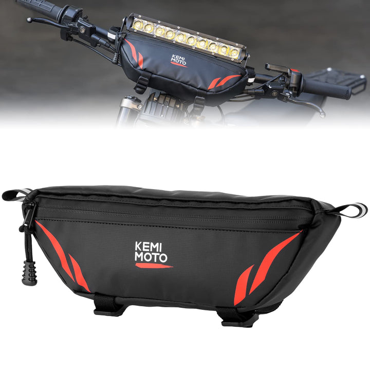 » Universal Motorcycle Handlebar Bag for Dirt Bike,Scooter (100% off) - Kemimoto