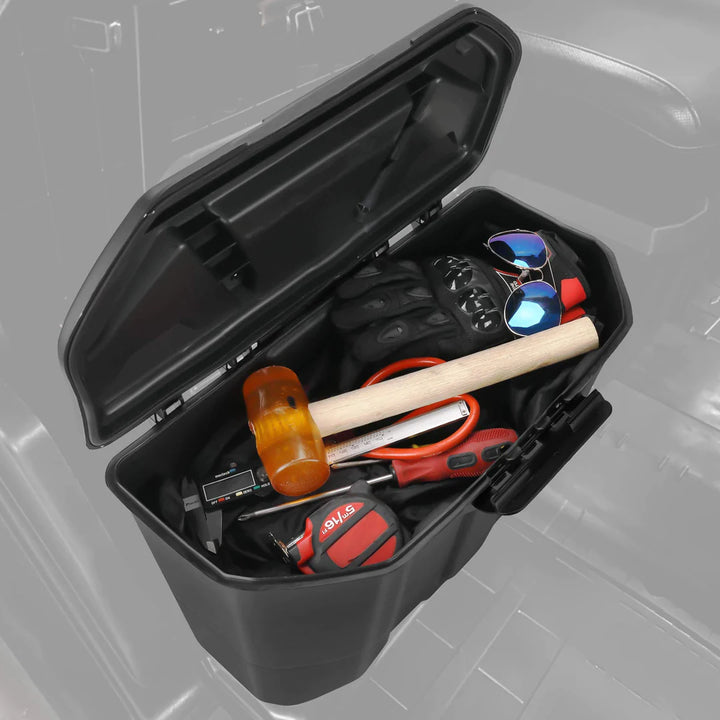 Removable Storage Box & Center Underseat Storage Box for Can Am Defender