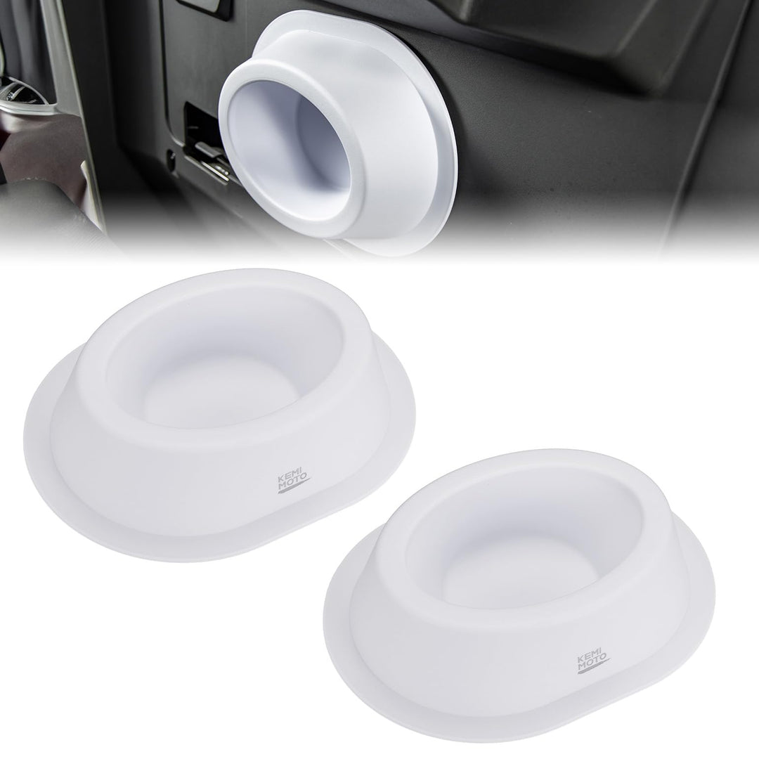 Universal Angeled Speaker Pods for 6x9 Speakers (White, 2PCS)